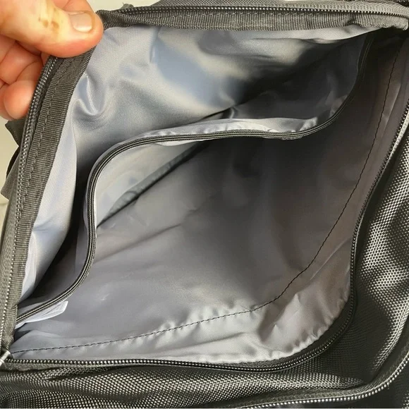 Adidas Black Stadium Coaches Messenger Bag New With Tags - Picture 11 of 16